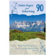 Faltkarte zum 90. Geburtstag - Berge