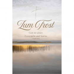 Faltkarte Trauer - Zuversicht und Stärke