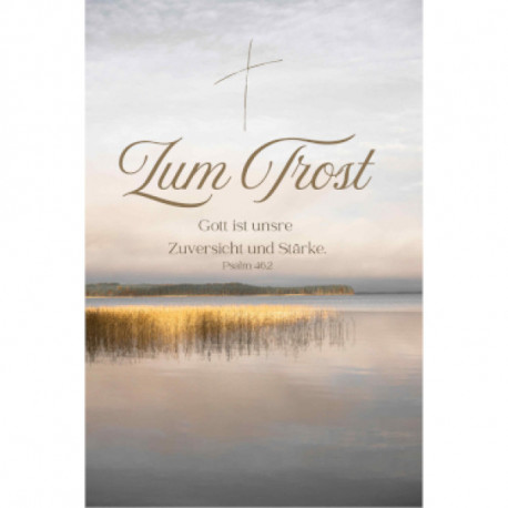 Faltkarte Trauer - Zuversicht und Stärke