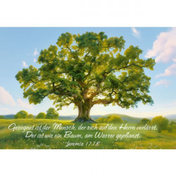 Midikärtchen - Wie ein Baum