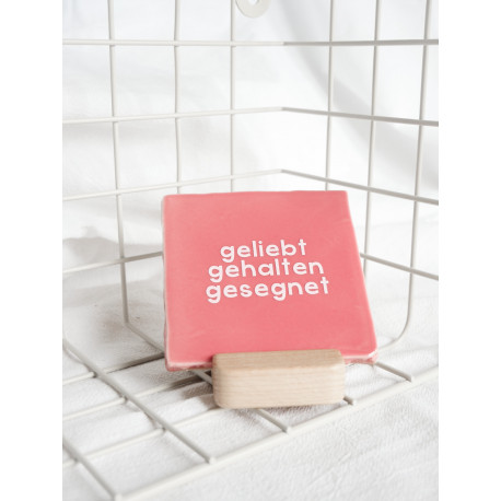 Dekofliese - geliebt, gehalten, gesegnet