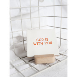 Dekofliese - God is with you