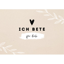 Postkarte - Ich bete für dich