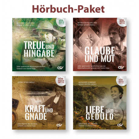 Biografien - HÖRBUCH PAKET (MP3-CDs)