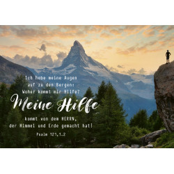 Postkarte - Meine Hilfe