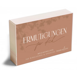 Kärtchen-Box, Ermutigungen für dich