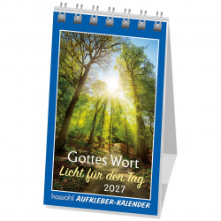 Gottes Wort - Licht für den Tag, Aufkleberkal. 2027