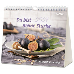 Du bist meine Stärke 2027 - Großdruck-Kalender