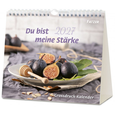 Du bist meine Stärke 2027 - Großdruck-Kalender