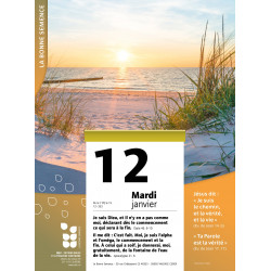 Abreißkalender "Die gute Saat" französisch 2027