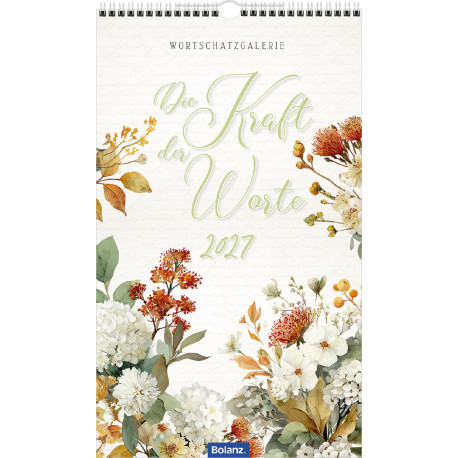 Die Kraft der Worte 2027 – Posterkalender