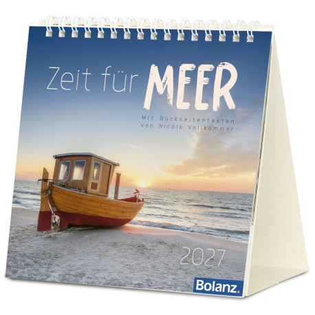 Zeit für Meer - Tischkalender 2027