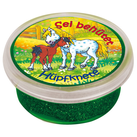 Hüpfknete - Sei behütet (Pferde)