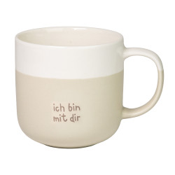 Tasse "ich bin mit dir"