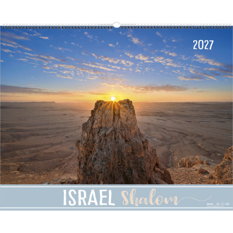 Israel Shalom - Wandkalender 2027